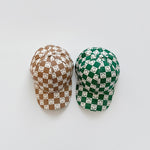Checkerboard Baseball Hat