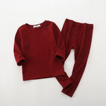 Solid Color Pajama Set (18M-7T )Color Set 2