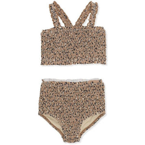 Imani Girls Swimming Suit Collection in Leopard Print (18M-9Y)