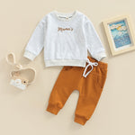 Baby & Toddler Boys Nickname Sweatshirt and Pants Set 6M-3T
